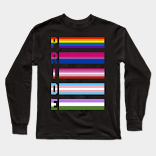 LGBT Pride Flags Long Sleeve T-Shirt